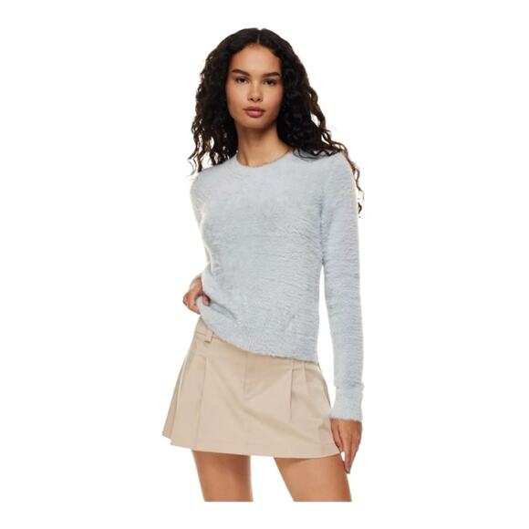 Aritzia Sunday Best Riley Fuzzy Knit Sweater - Picture 2 of 6